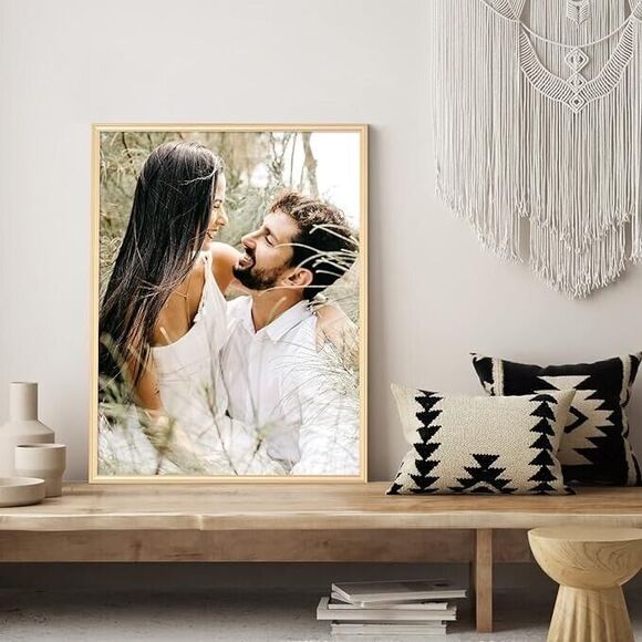 Anozie 16x24 Picture Frame Gold, 16 x 24 Picture Frames with HD Plexiglass2 Pack - Picture 3 of 5